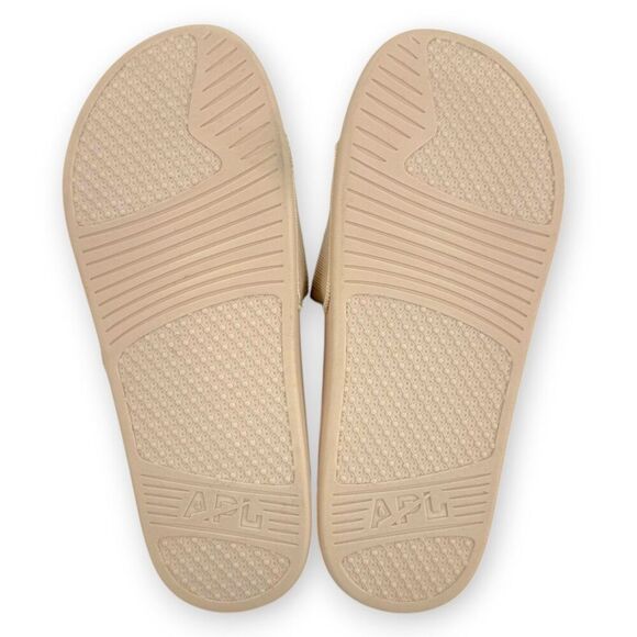 NEW APL Men\'s Big Logo TechLoom Slide Warm Silk/Caramel Size 8 main image 13
